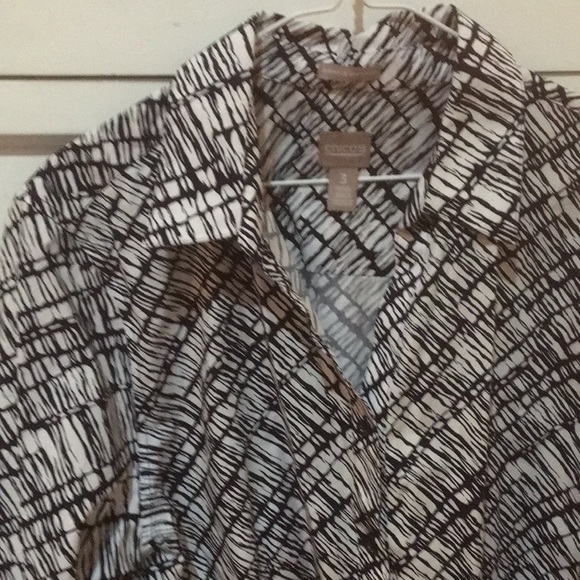 Chico’s Shirt, Chico’s size 3 - Picture 1 of 10